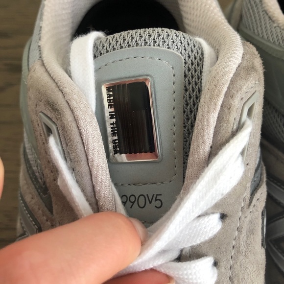 🟥SOLD🟥New Balance 990 V5 Grey Suede Size 10.5 - Picture 10 of 10